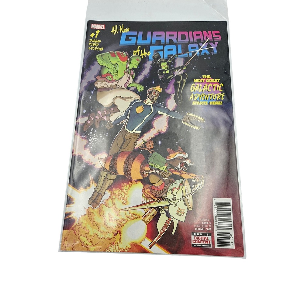 Marvel All-New Guardians of the Galaxy #1 Comic Book Duggan Kuder‎ Svorcina